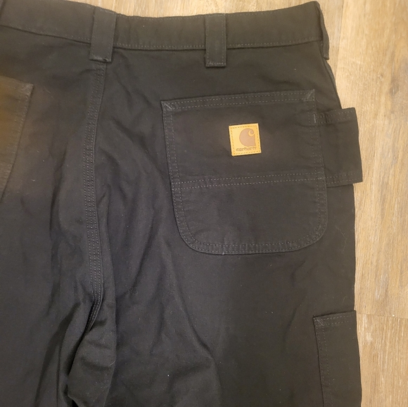 Carhartt Loose Fit (Unlined) Utility Pants Black Size 38" Waist 30" Inseam - Picture 7 of 11